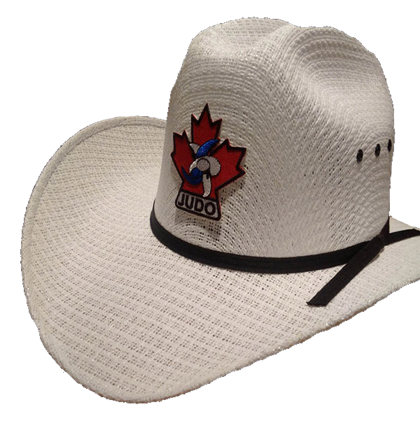 Calgary White Straw Hat