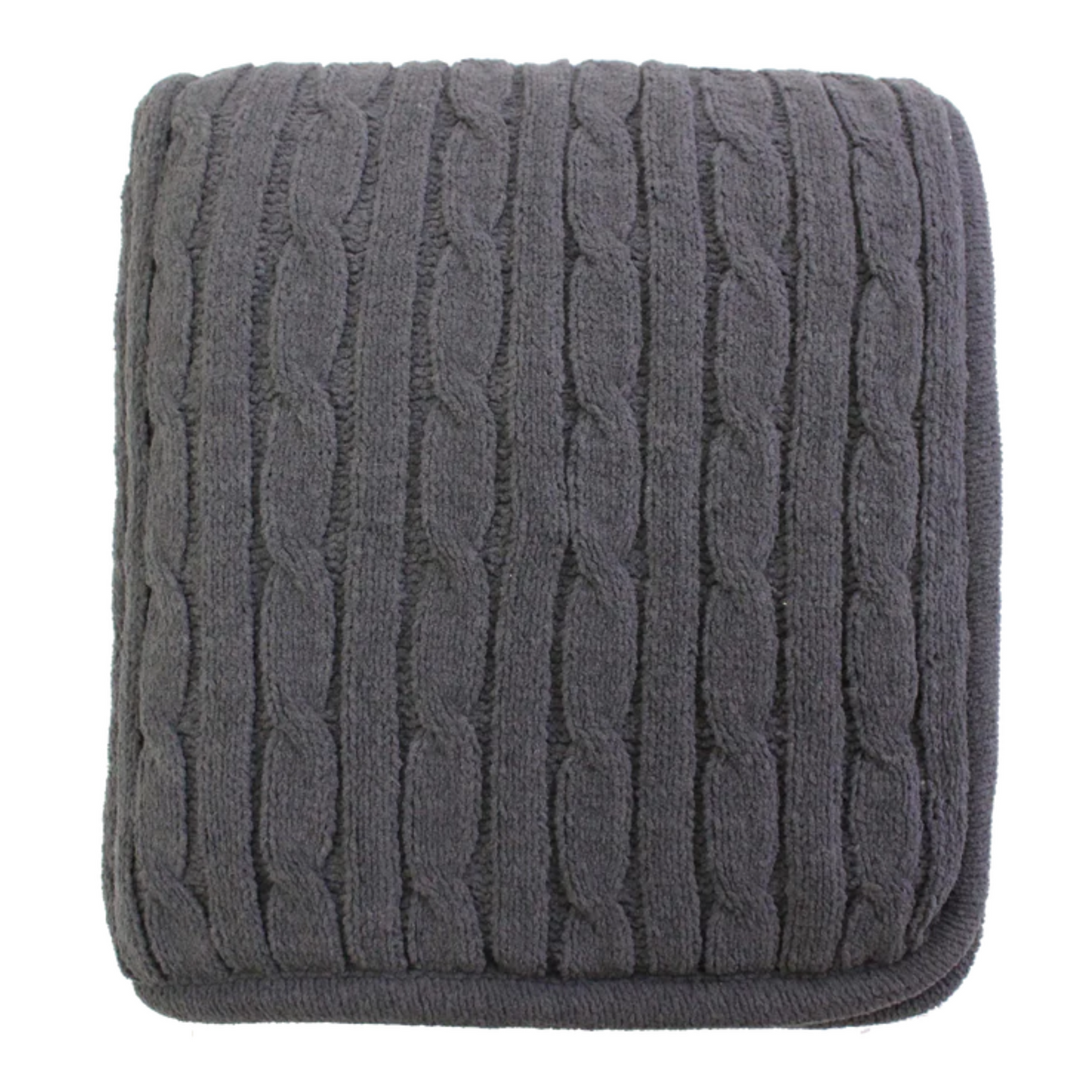 Cable Knit Lambswool Throw