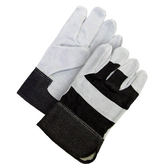 Fitter Glove Split Cowhide Black - Unlined