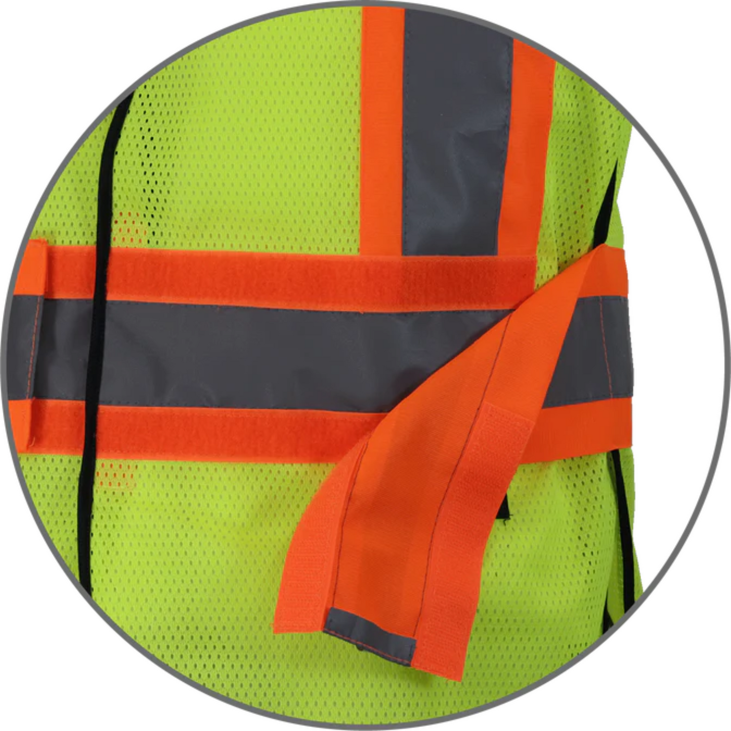 Hi-Vis Safety 5 Tear-Away Mesh Vest