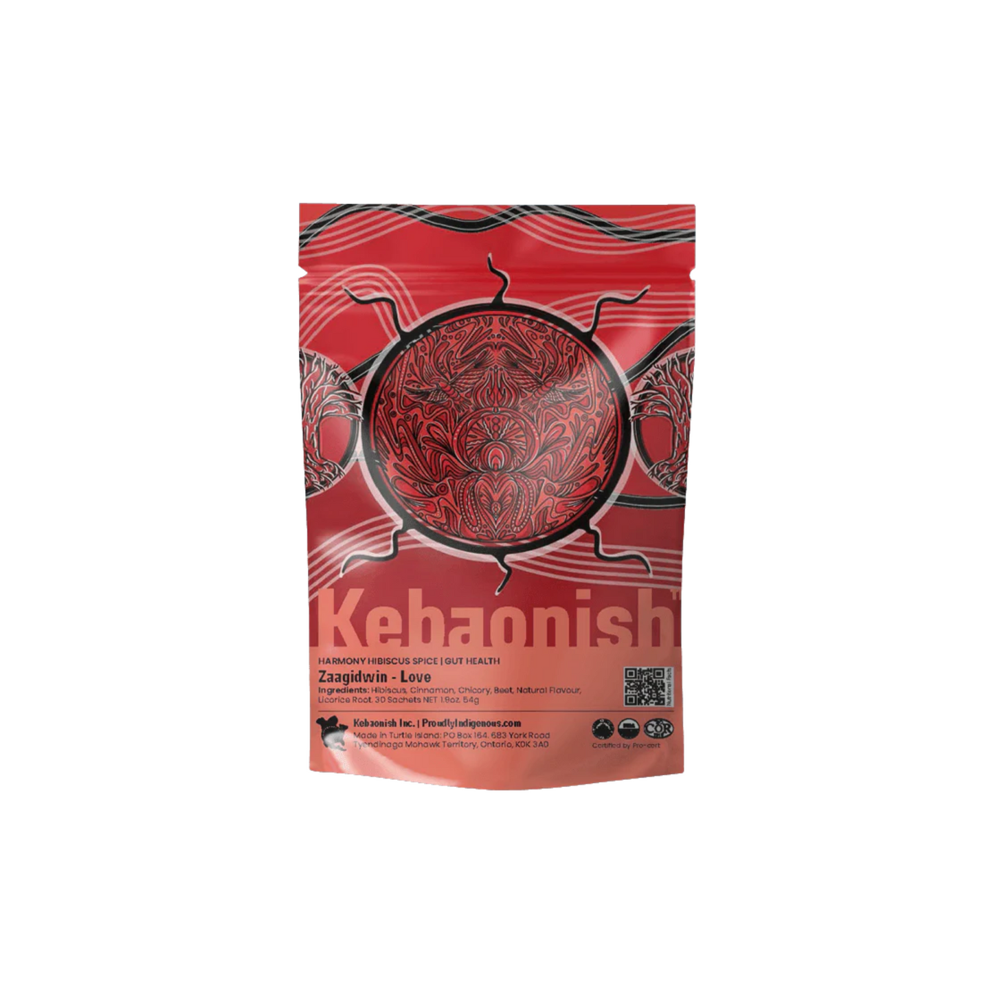 Kebaonish Harmony Hibiscus Spice Tea