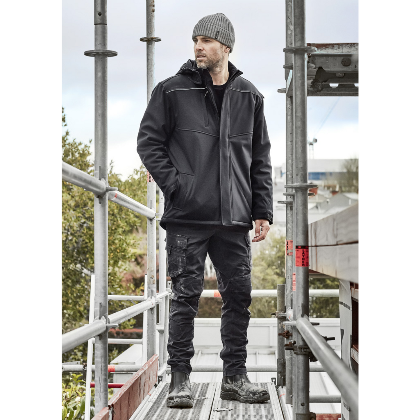 Syzmik Unisex Streetworx Stretch Waterproof Jacket