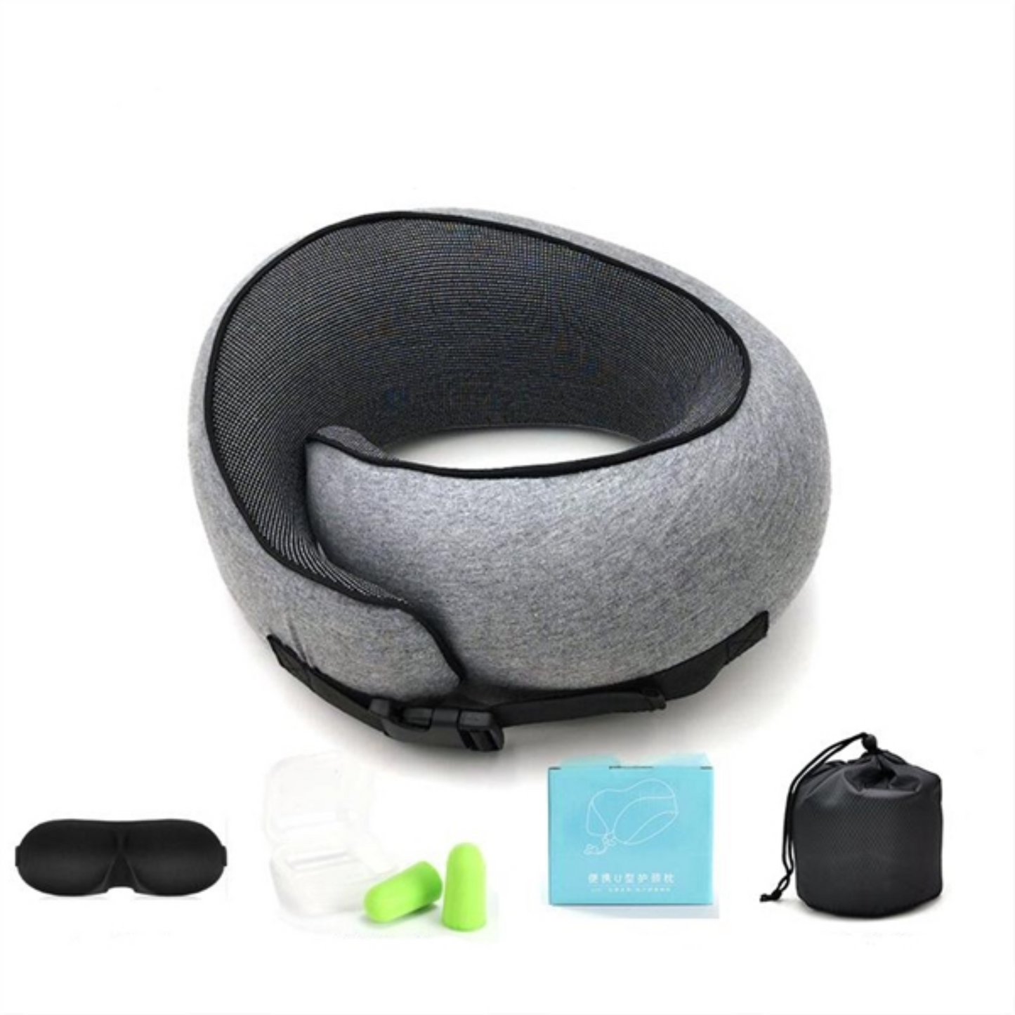 U Shape Memory Foam Travel Neck Pillow