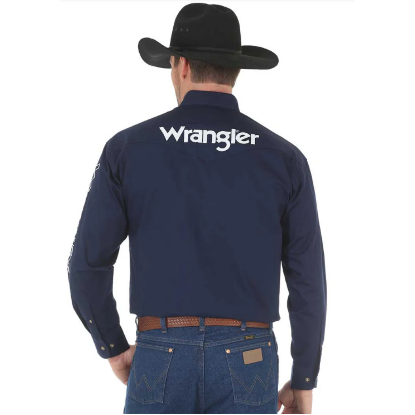 WRANGLER® Men’s Logo Long Sleeve Shirt