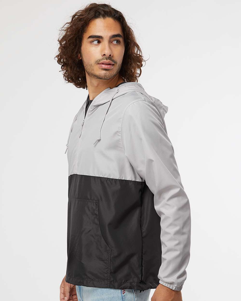 Independent Trading Co. - Lightweight Quarter-Zip Windbreaker Pullover Jacket