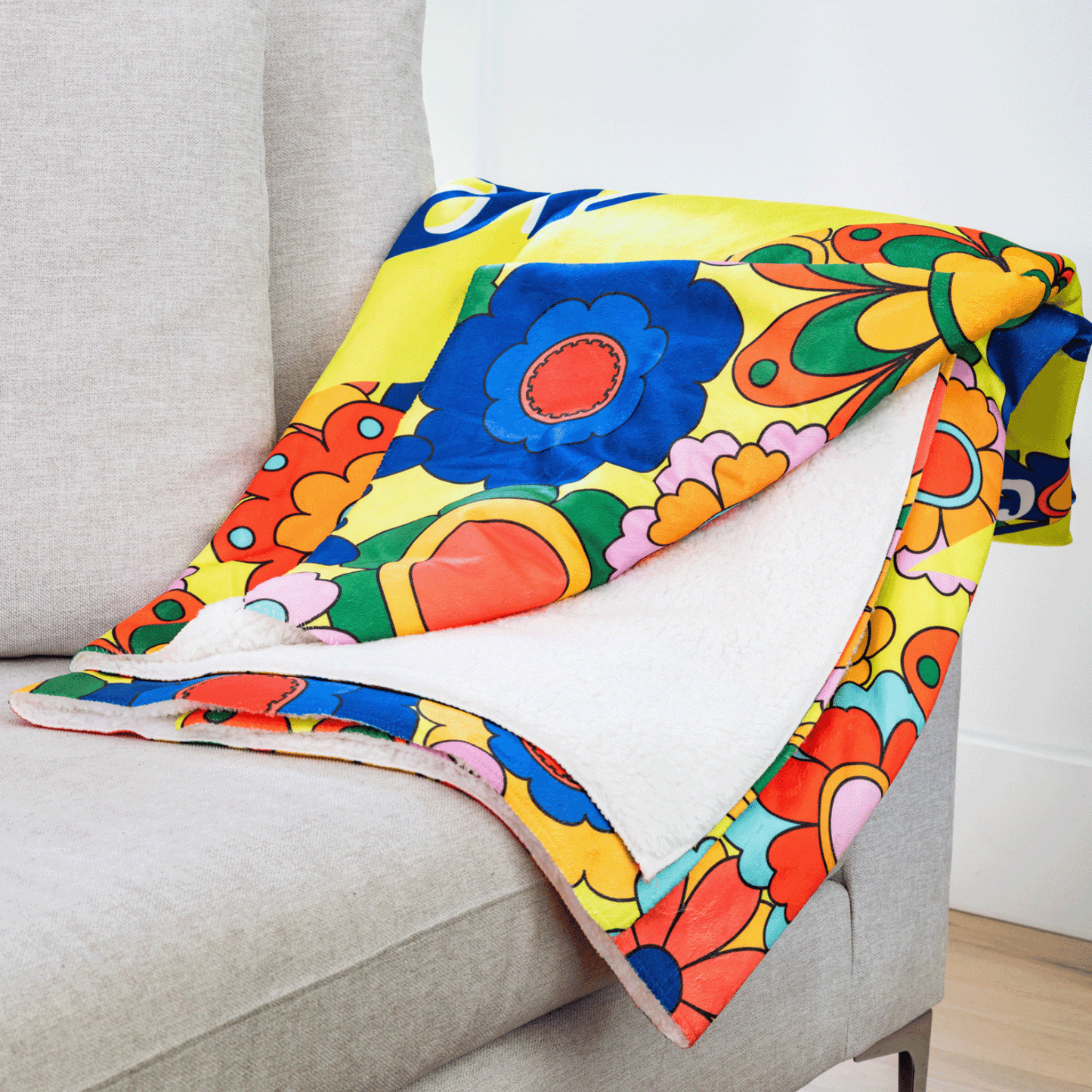 EPICOLOR Sherpa Throw - 30" x 40"