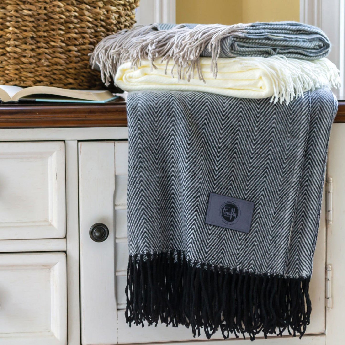 Herringbone Throw