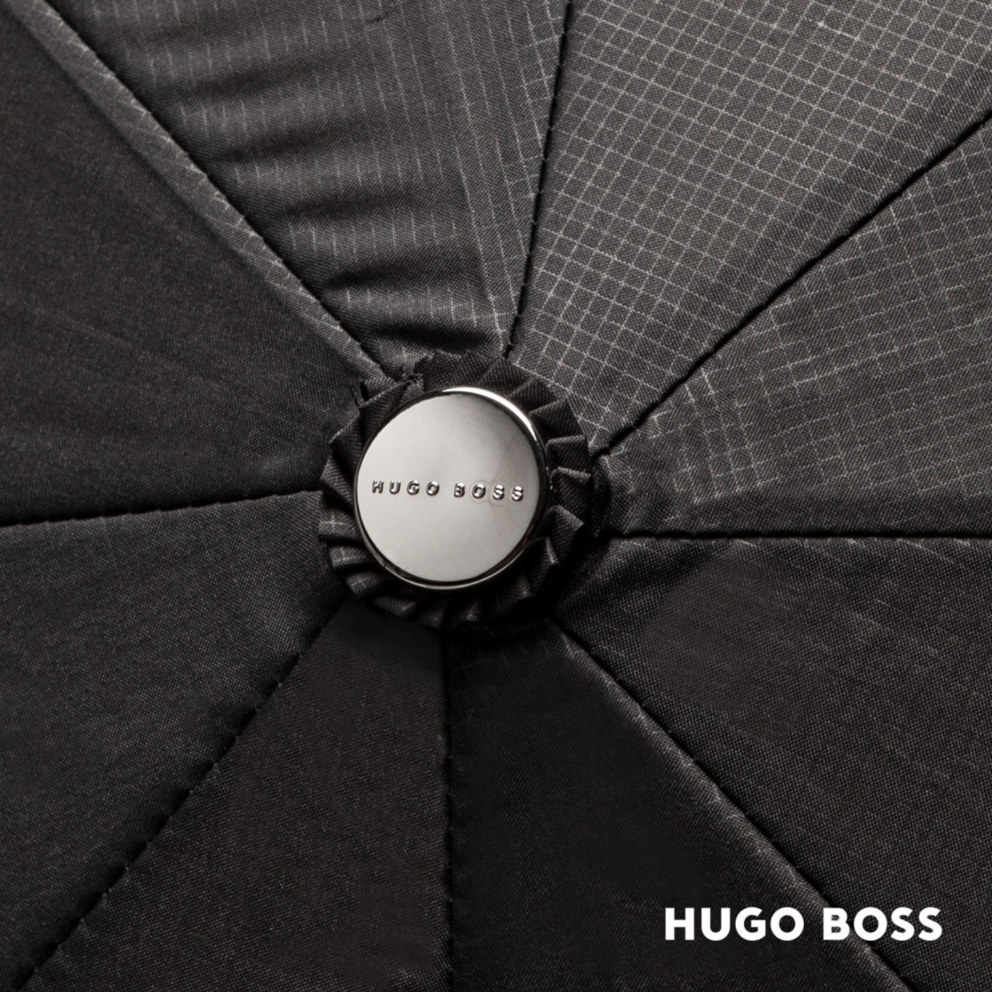 Hugo Boss Grid Pocket Umbrella