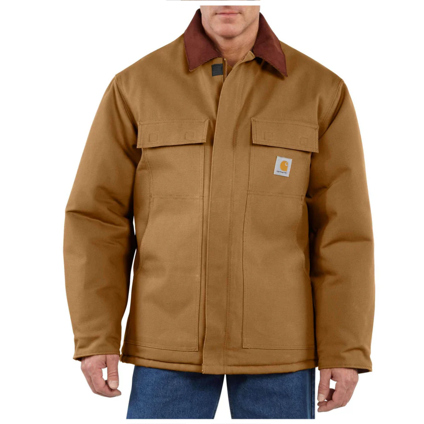 106674 - Carhartt Loose Fit Firm Duck Insulated Traditional Coat