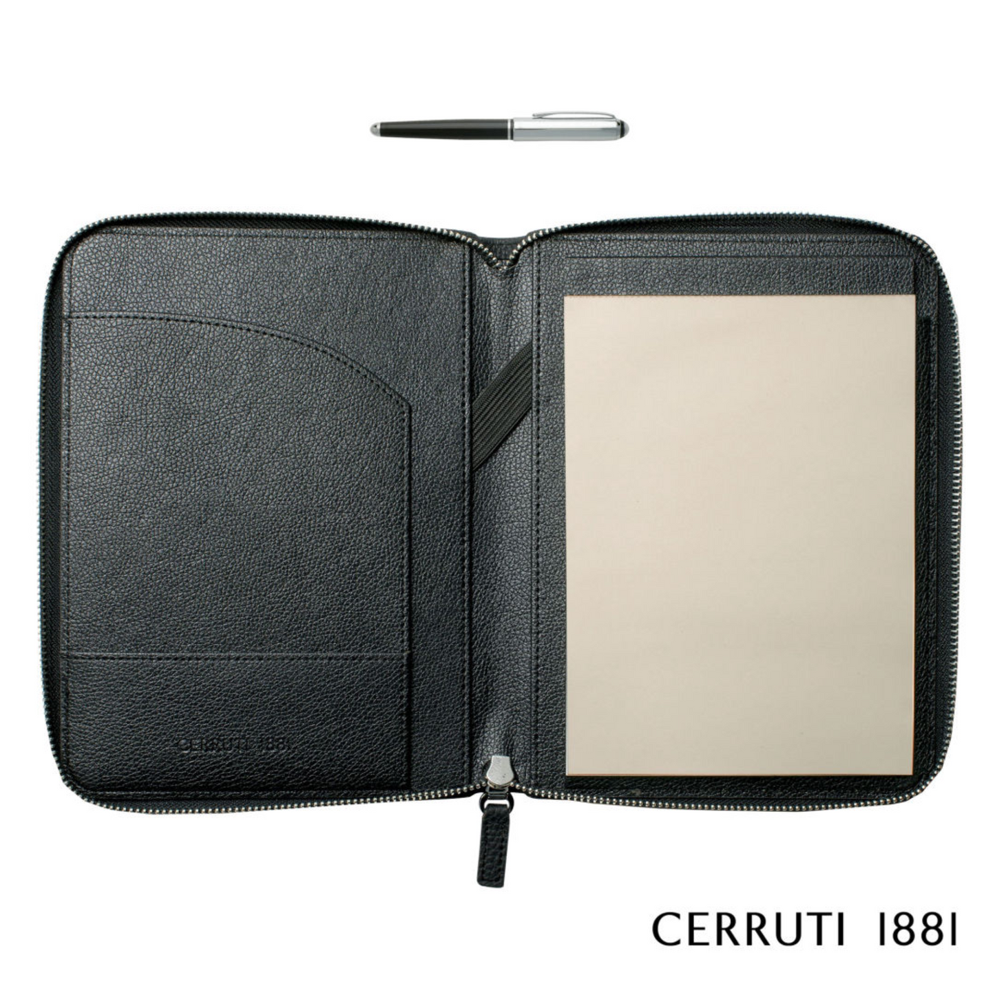 Cerruti 1881® Miles Fountain Pen & Hamilton A4 Folder Gift Set