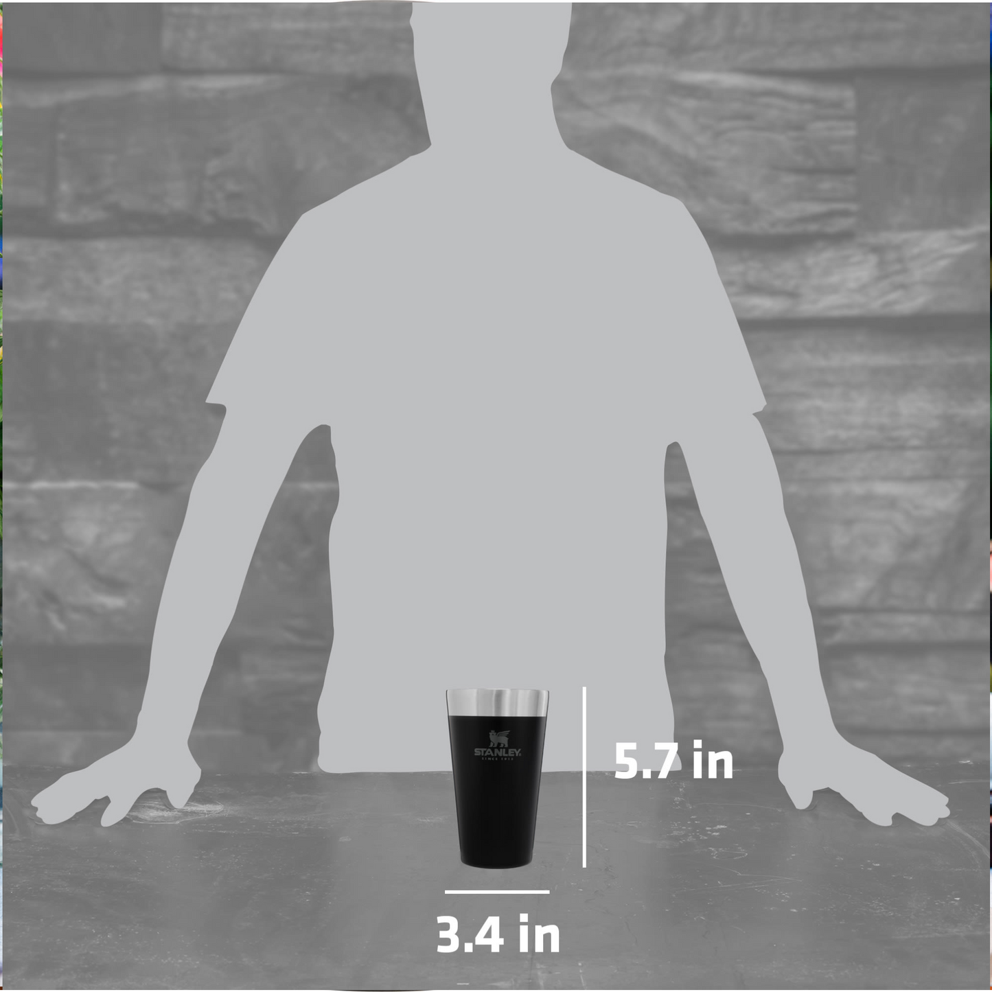 Stanley Stay-Chill Stacking Pint 16oz