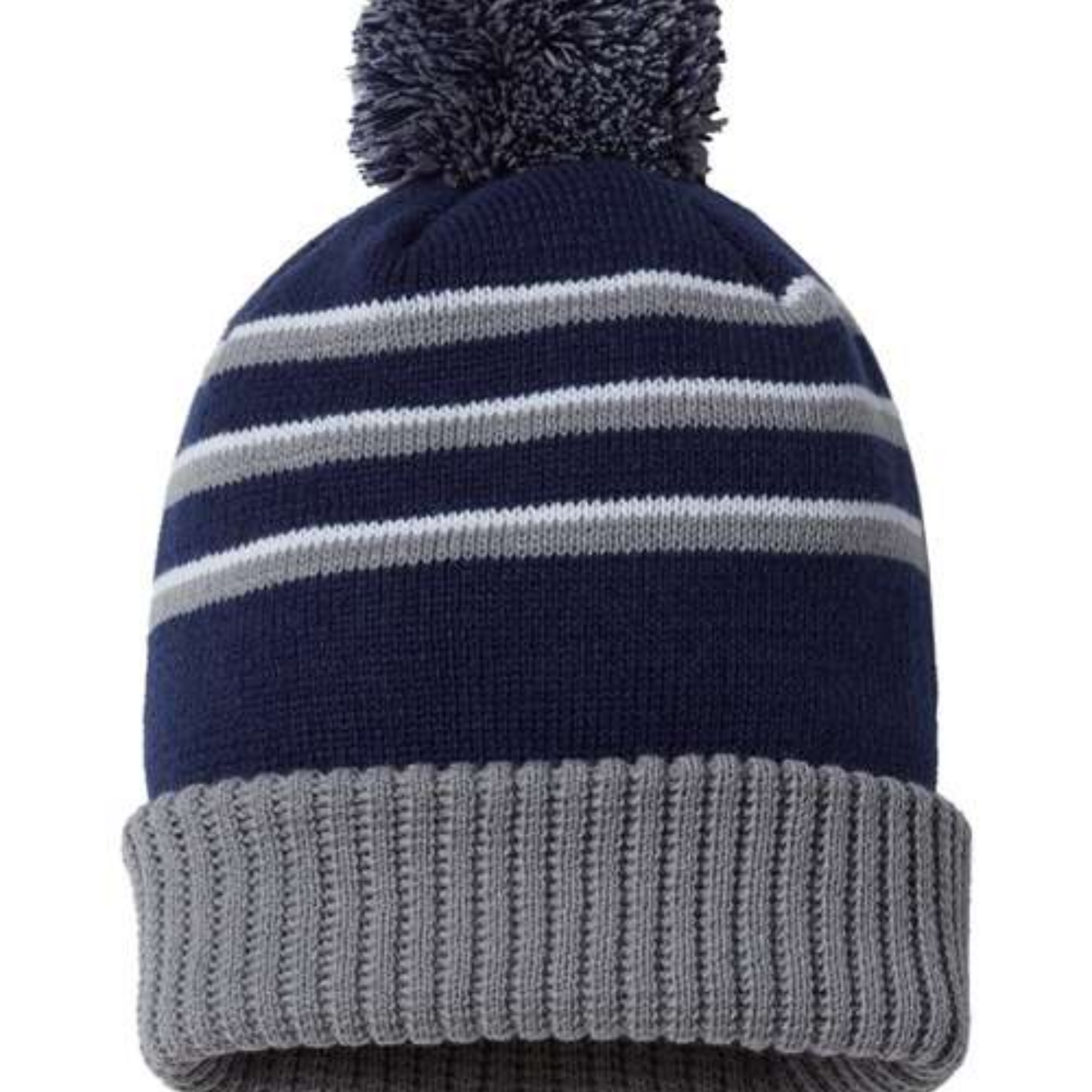 134 - Richardson Pom Cuffed Beanie