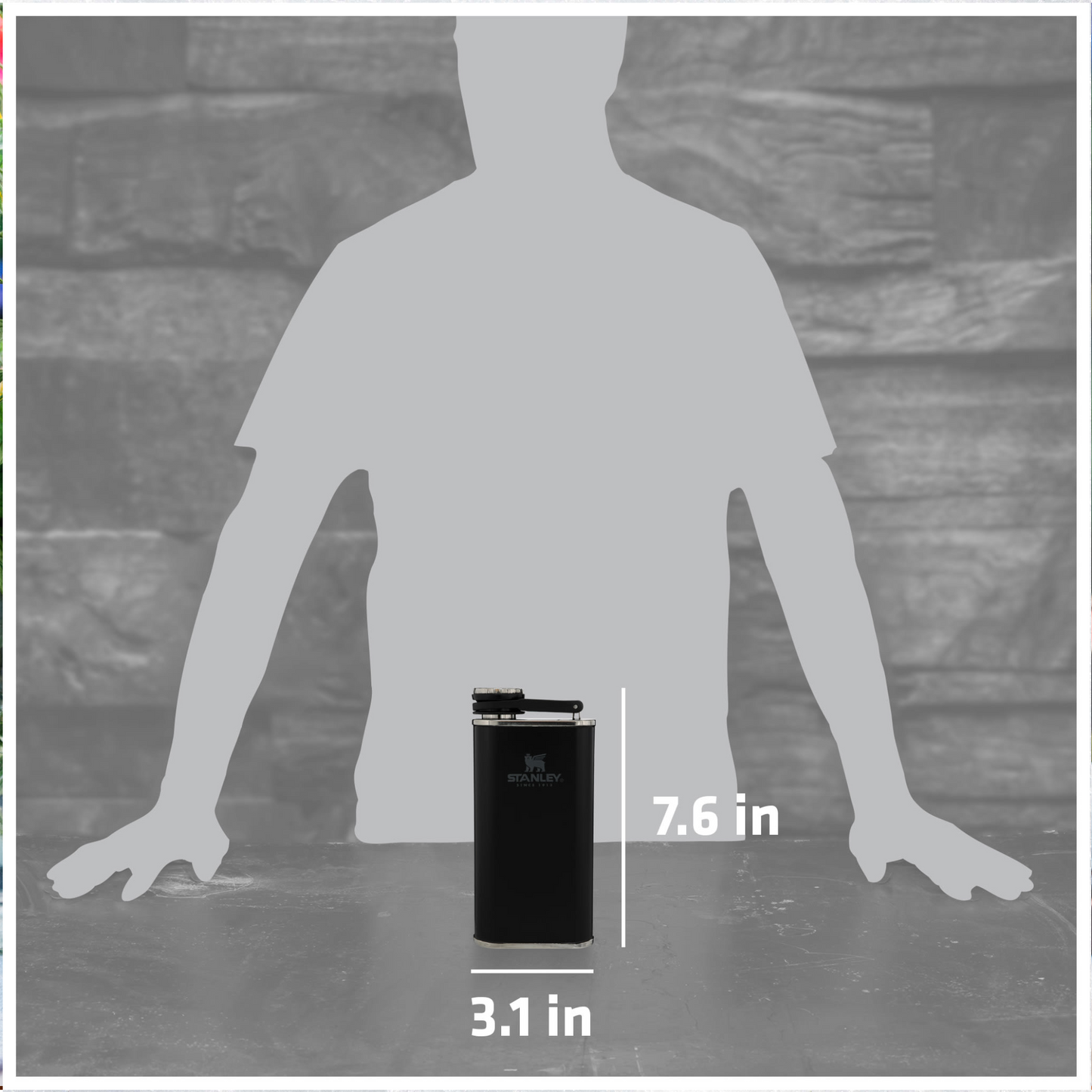 Stanley Easy Fill Wide Mouth Flask 8 oz