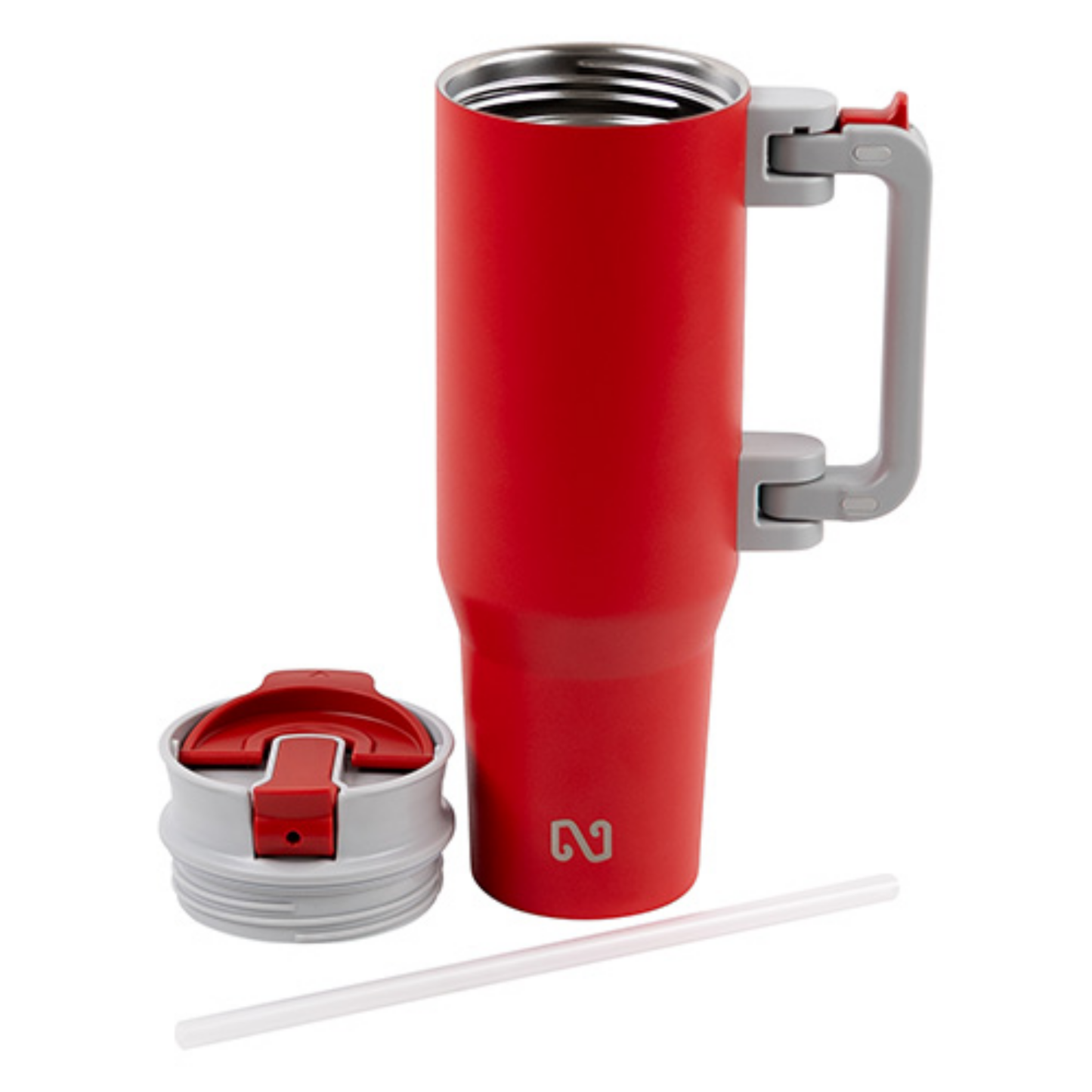 NAYAD® Genesis 40 oz Stainless Steel Double-Wall Mug with Foldable Handle