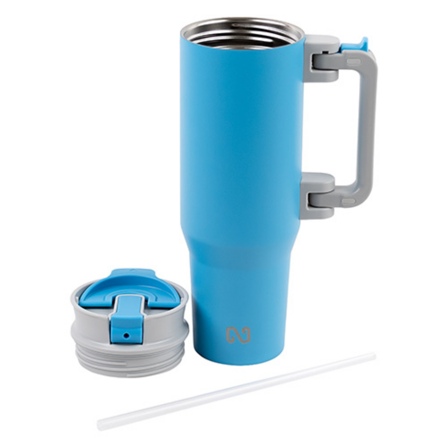 NAYAD® Genesis 40 oz Stainless Steel Double-Wall Mug with Foldable Handle