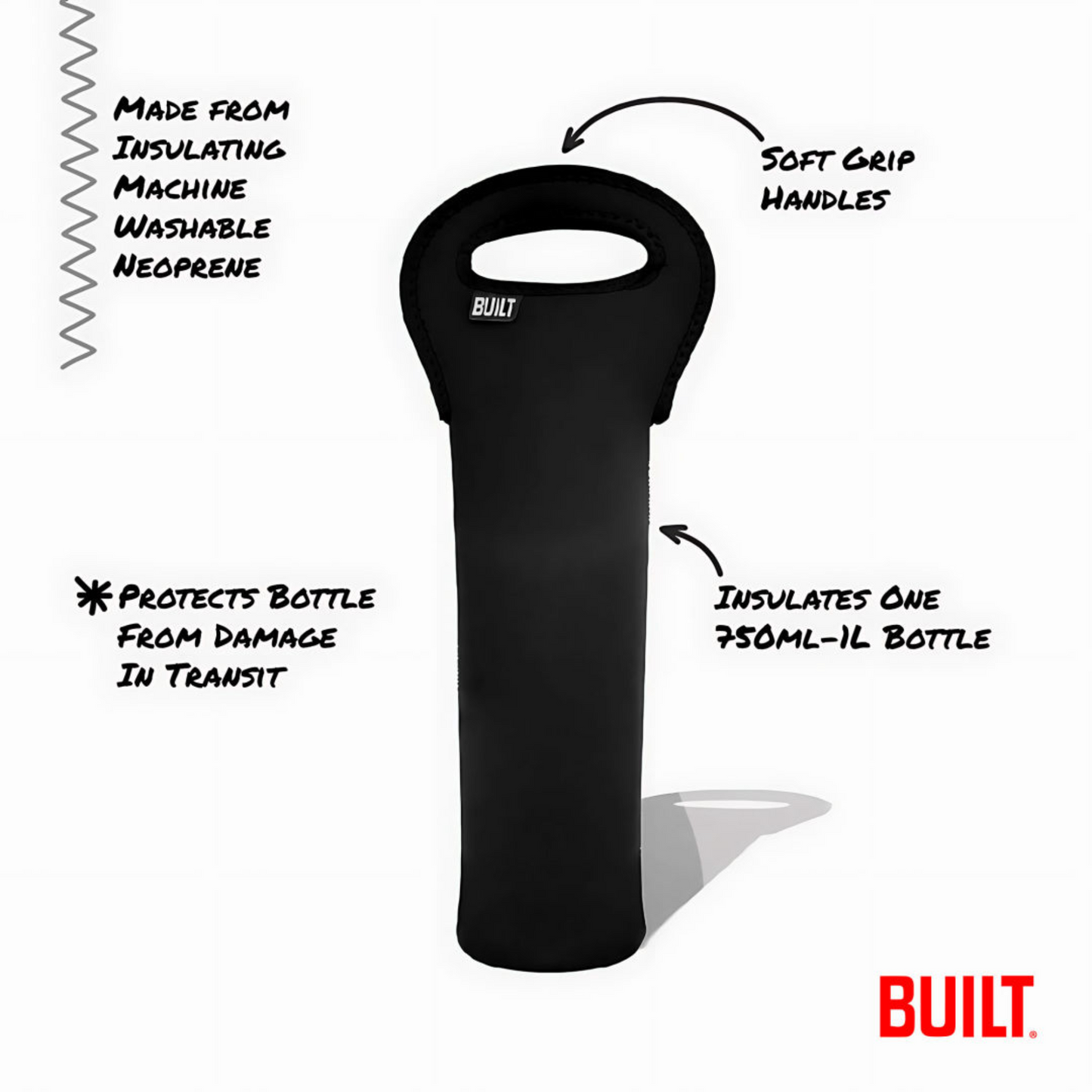 BUILT® 1L Bottle Wine Tote