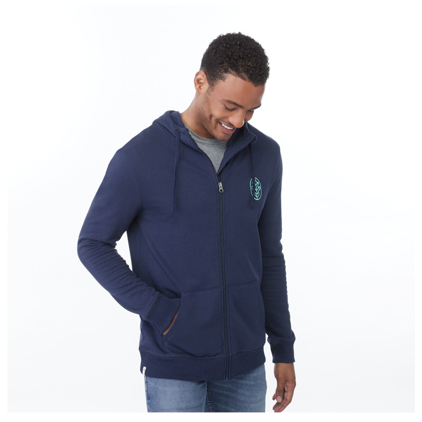 tentree Organic Cotton Zip Hoodie - Men's
