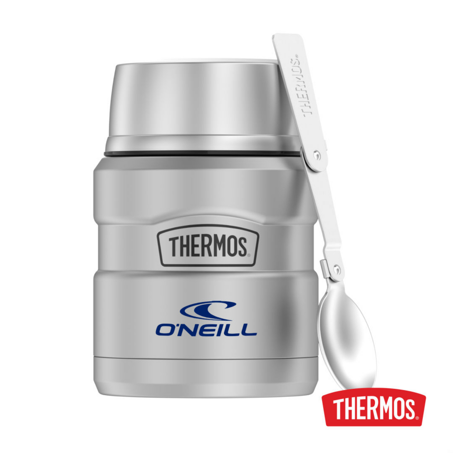 Thermos® King™ SS Food Jar w/Folding Spoon