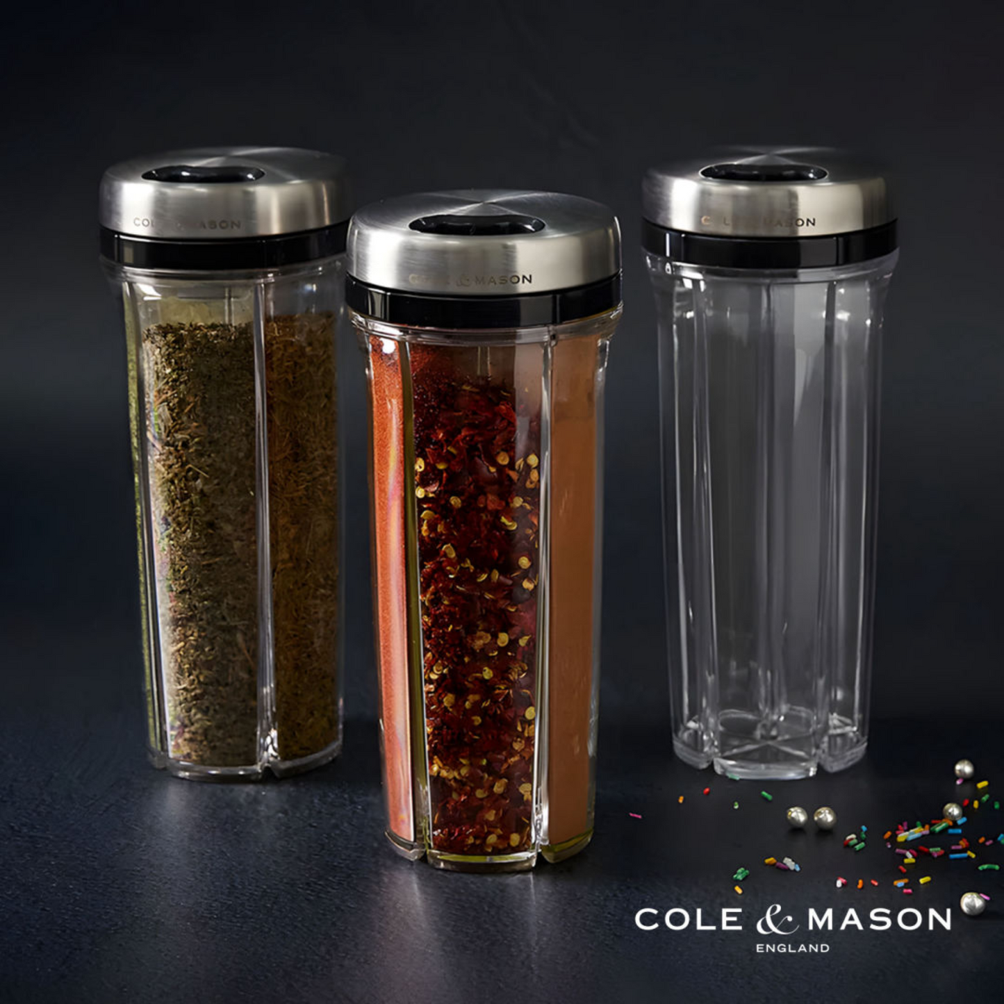 Cole & Mason™ Saunderton Spice Storage & Shaker