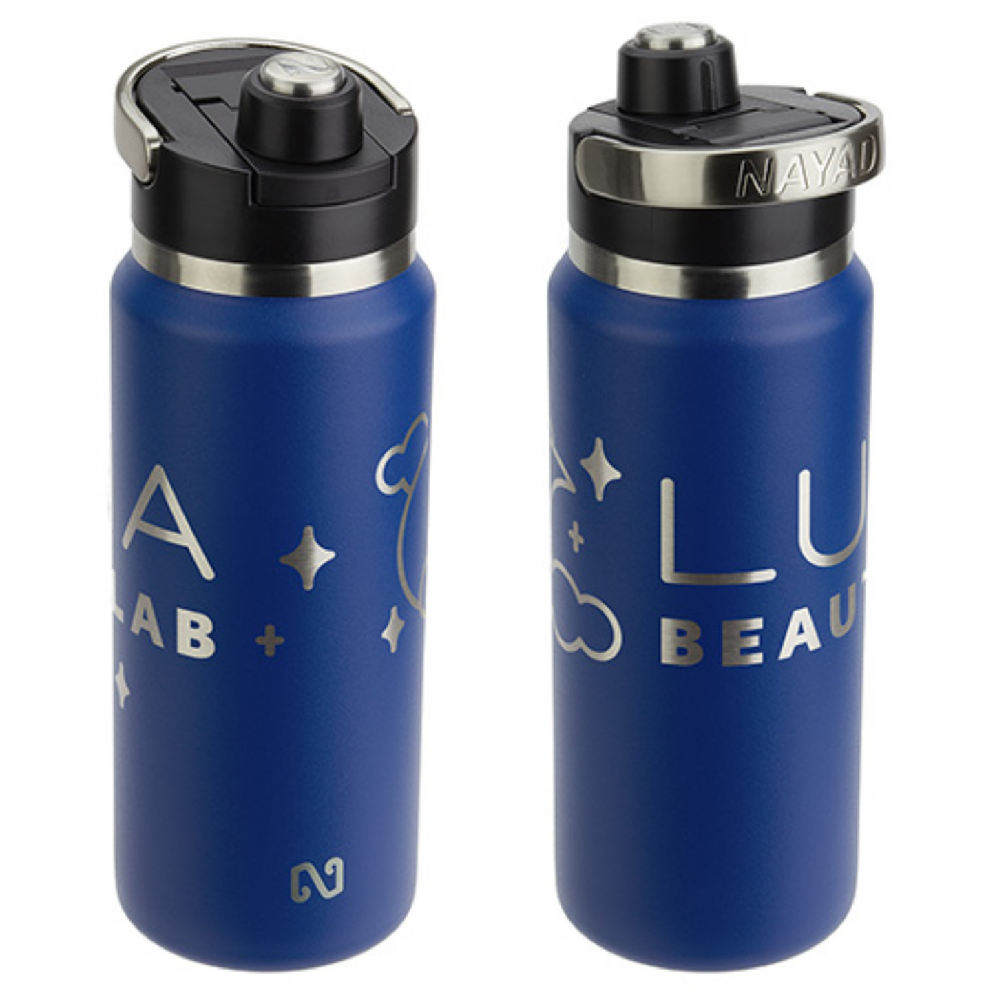 NAYAD® Traveler 26 oz Stainless Double-wall Bottle with Twist-Top Spout