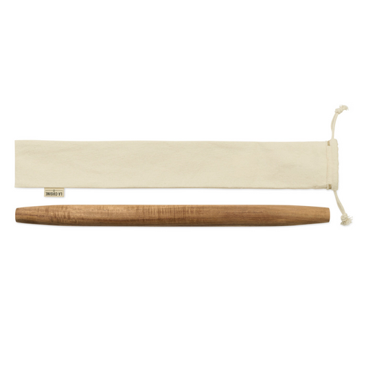 La Cuisine French Rolling Pin with Storage Bag