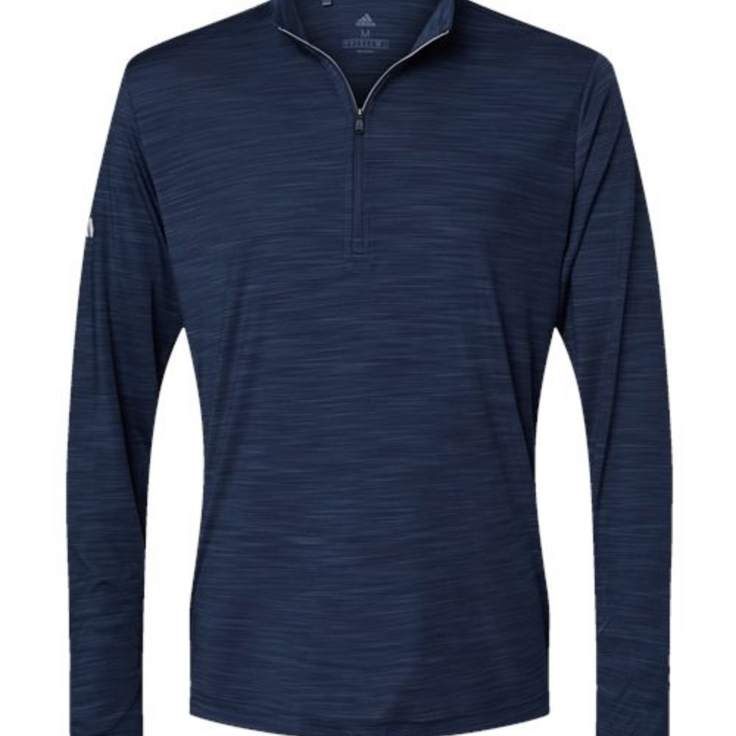 A475 - Adidas Lightweight Mélange Quarter-Zip Pullover