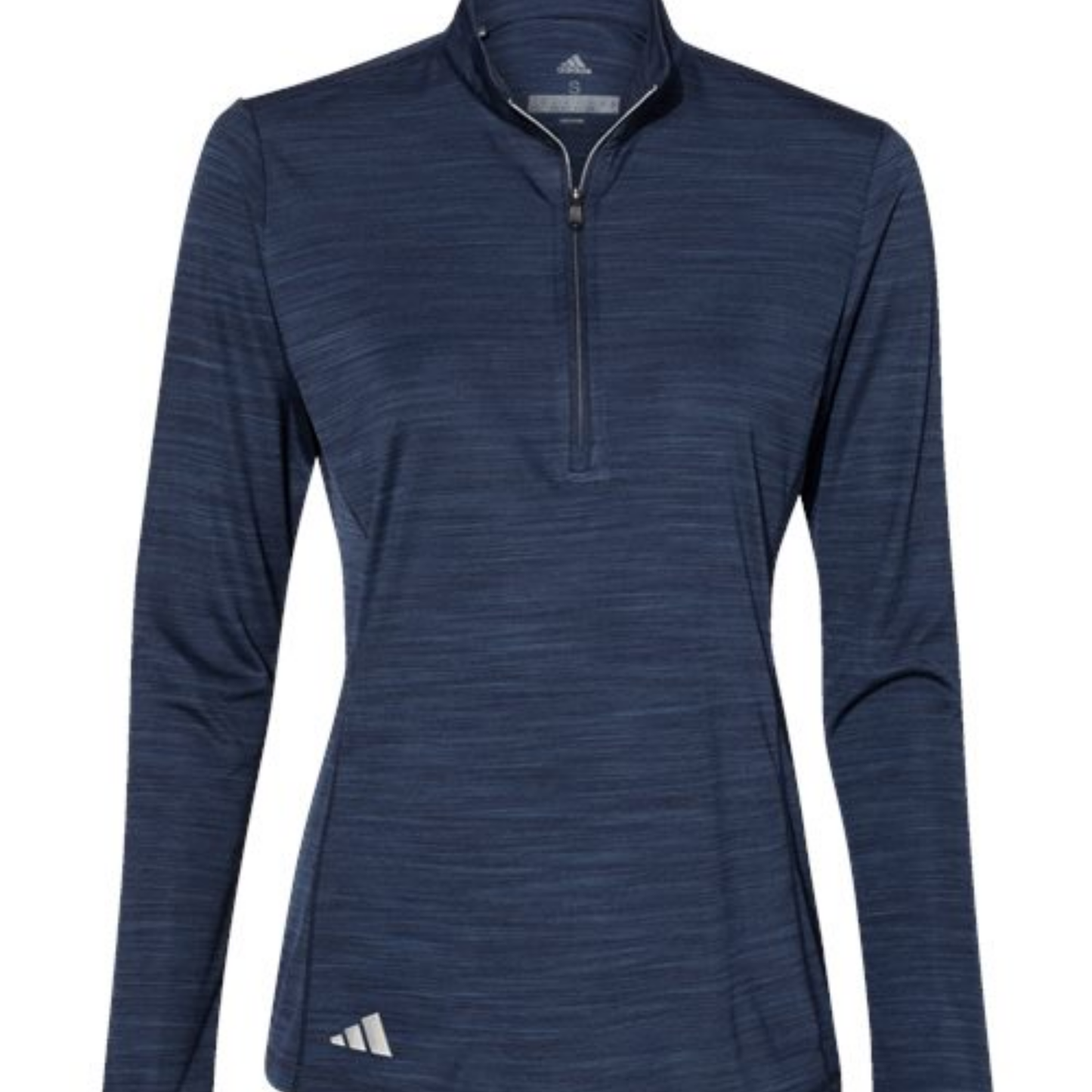 A476 - Adidas Women's Lightweight Mélange Quarter-Zip Pullover