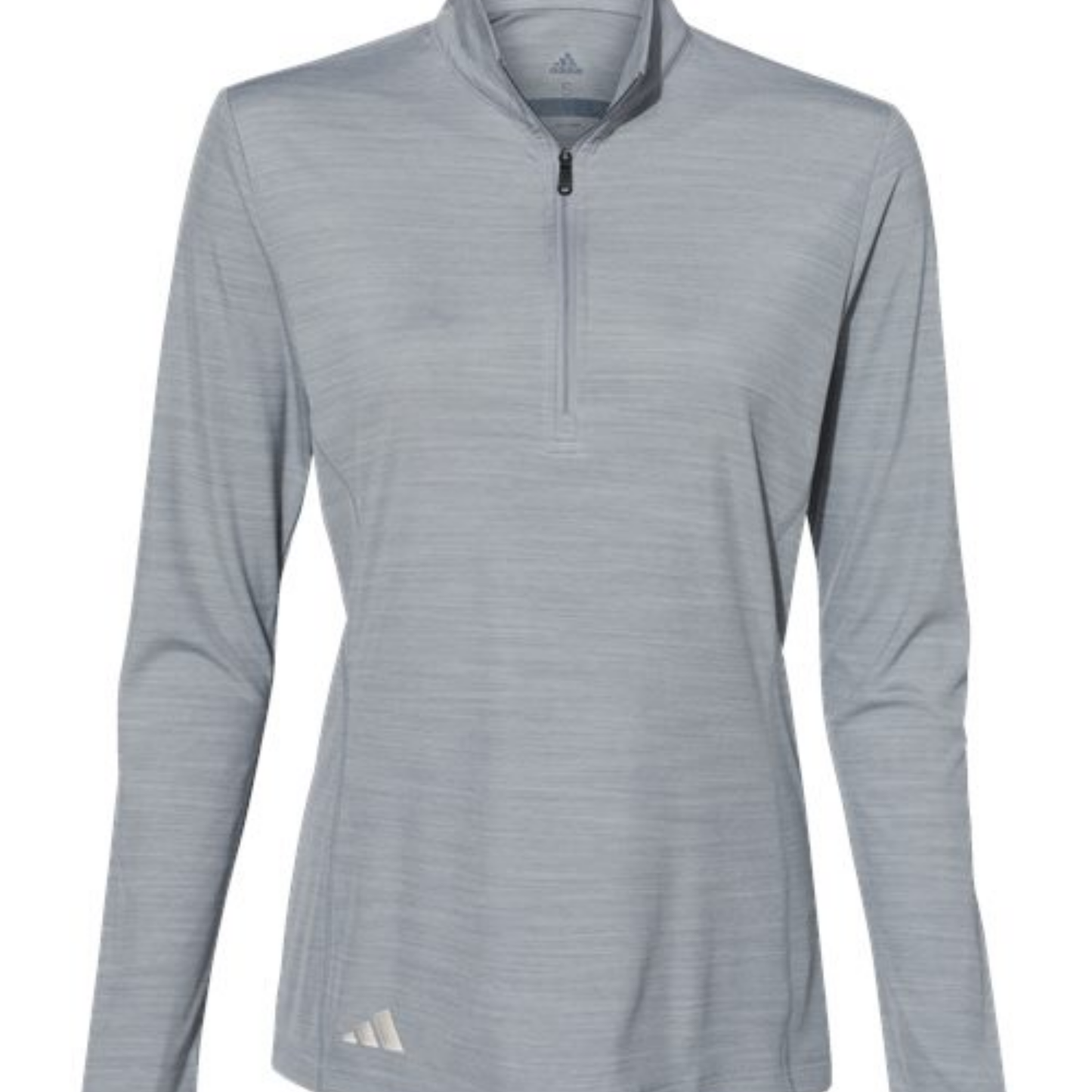 A476 - Adidas Women's Lightweight Mélange Quarter-Zip Pullover