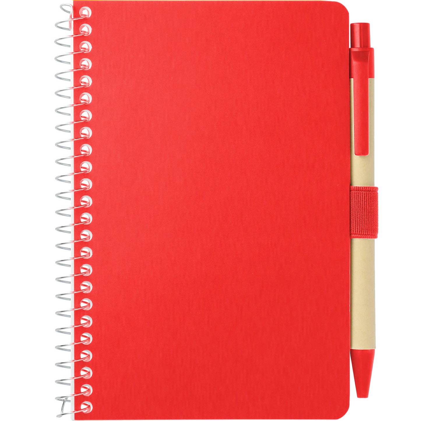 4" x 6" FSC® Mix Pocket Spiral Notebook with Pen