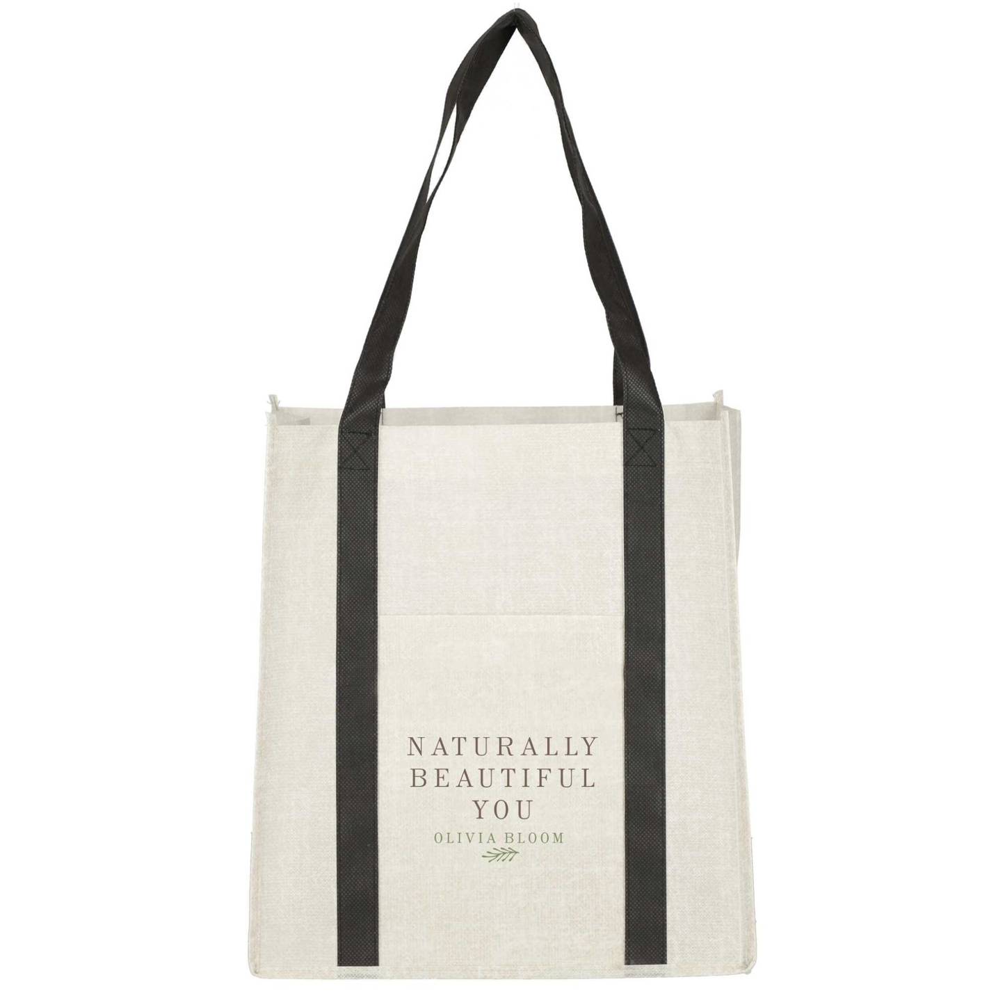 SM-5212 Pluto Recycled Non-Woven Small Grocery Tote