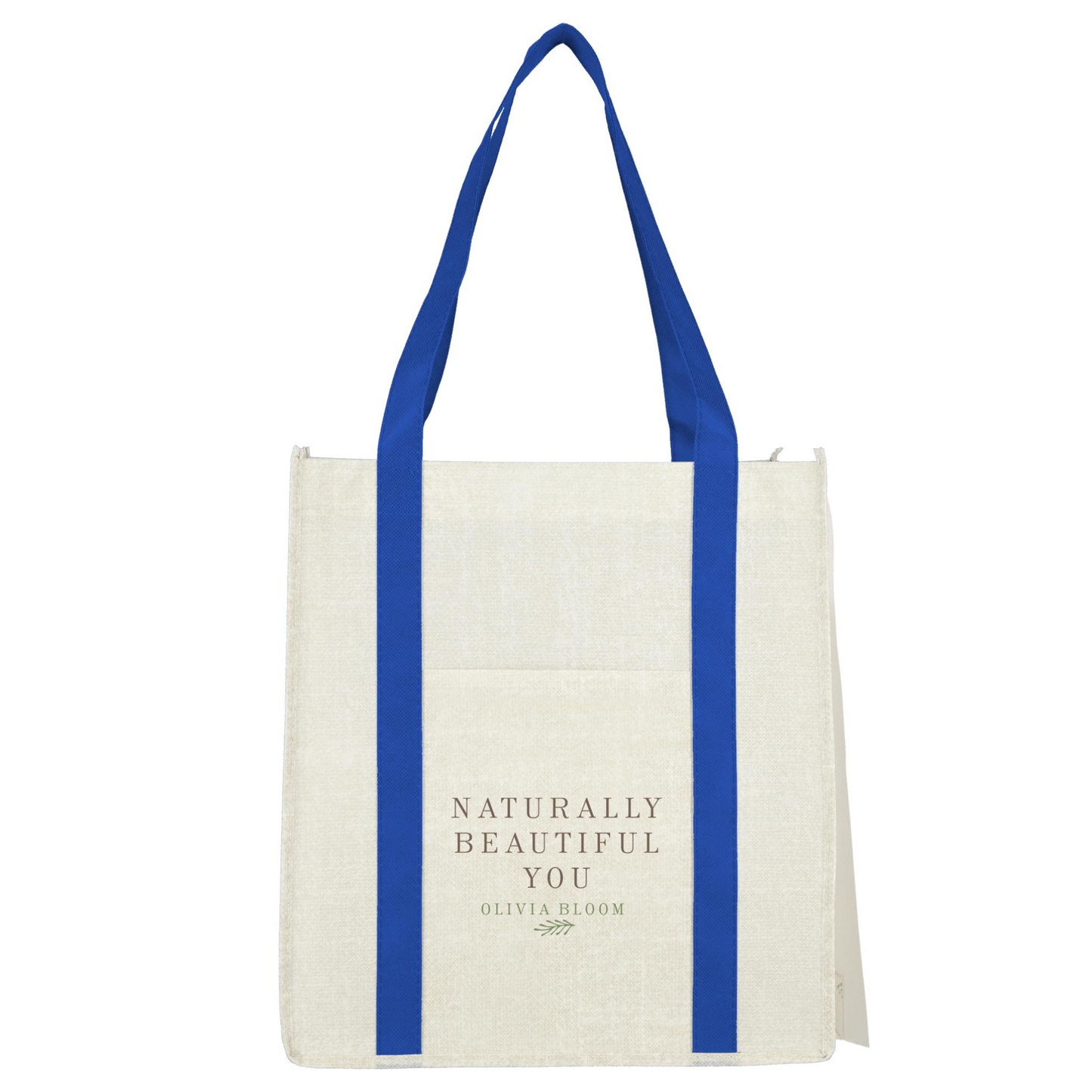 SM-5212 Pluto Recycled Non-Woven Small Grocery Tote