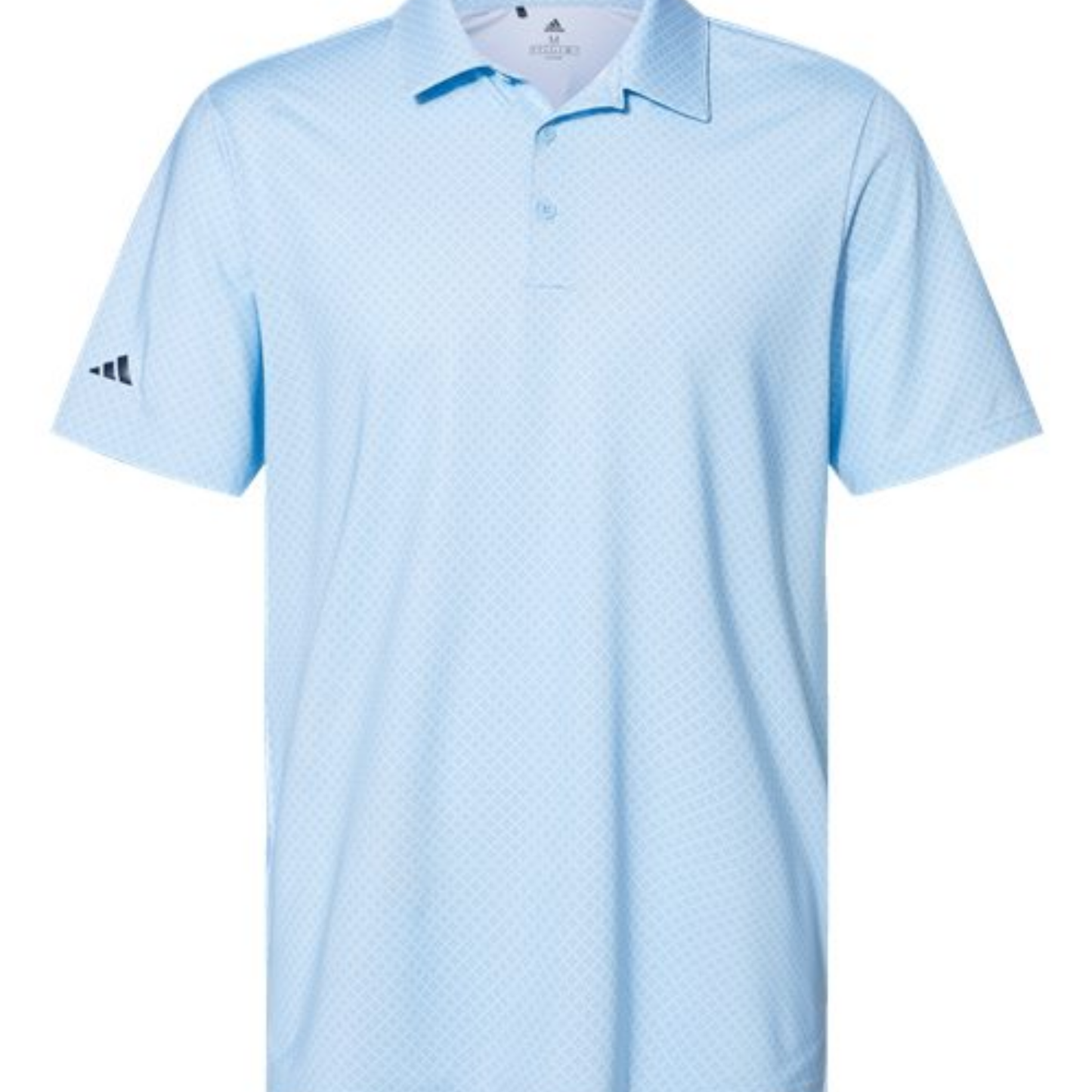 A498 - Adidas Diamond Dot Print Polo