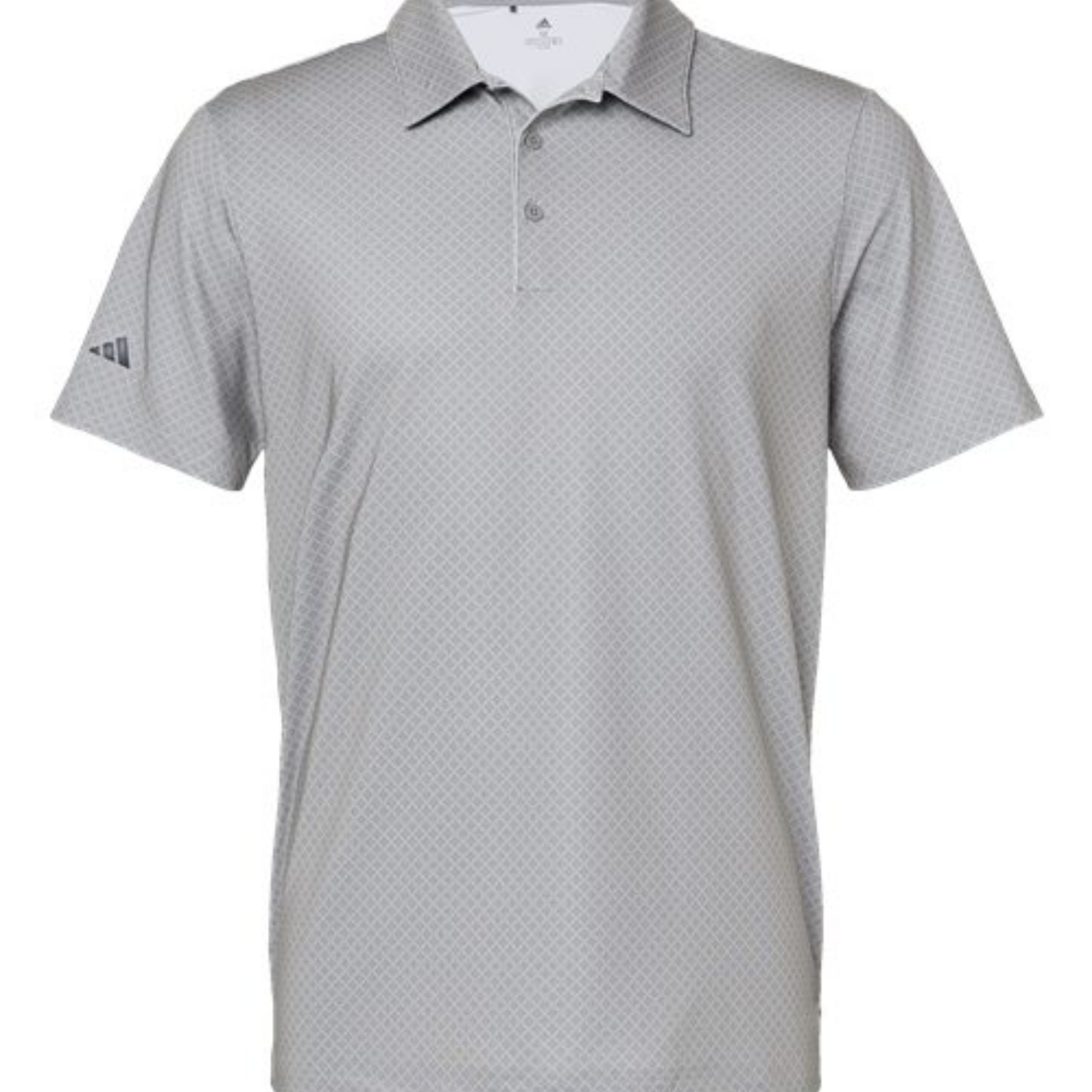 A498 - Adidas Diamond Dot Print Polo