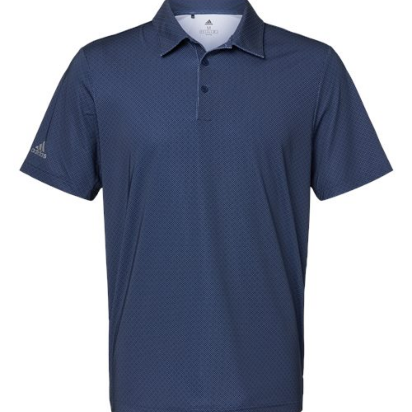 A498 - Adidas Diamond Dot Print Polo
