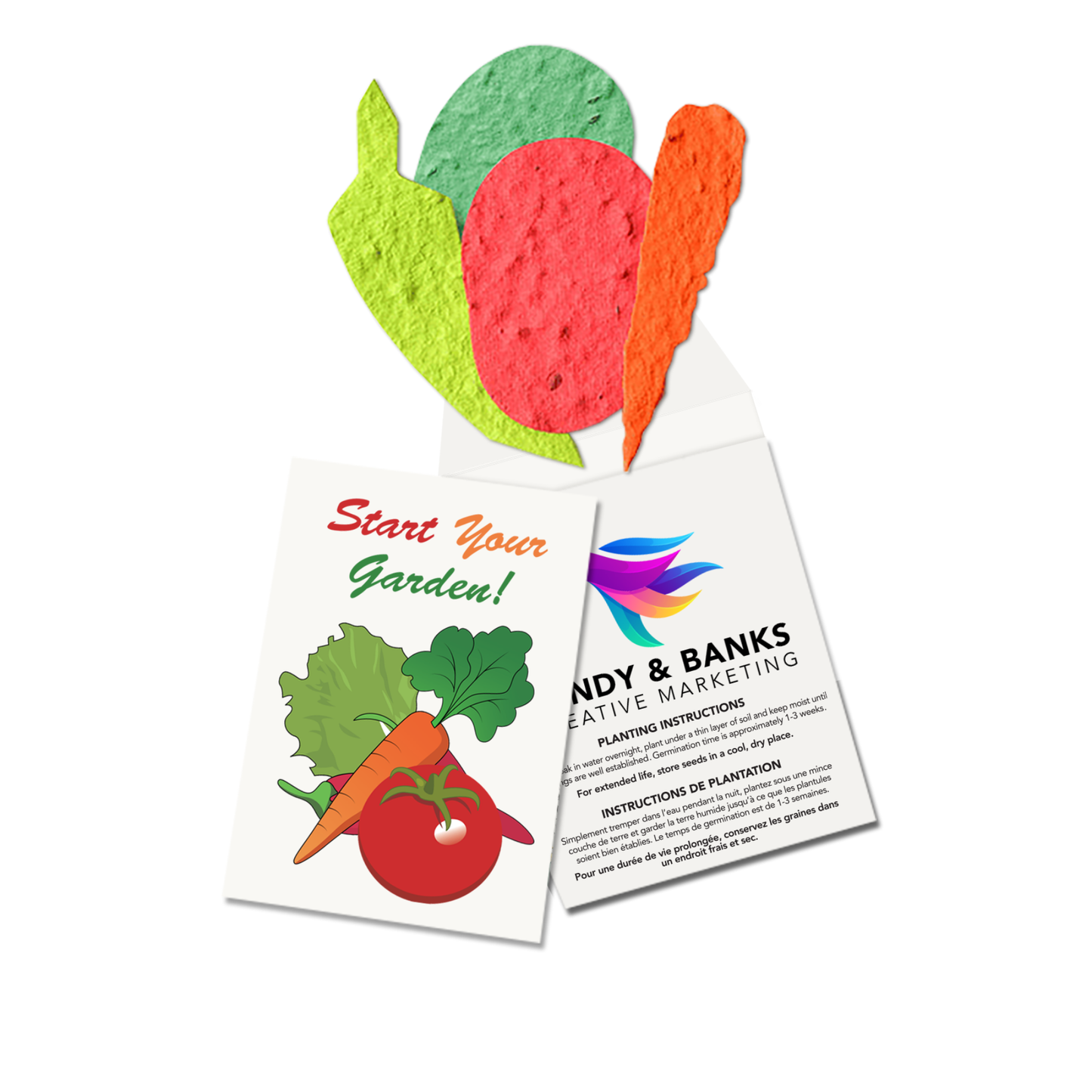 Seed Paper Salad Kit - SD106