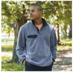 Roots73 WESTVILLE Eco Microfleece Pullover