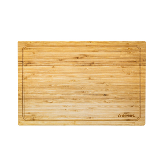 Cuisinart Outdoors® Bamboo Cutting Board With Hidden Tray