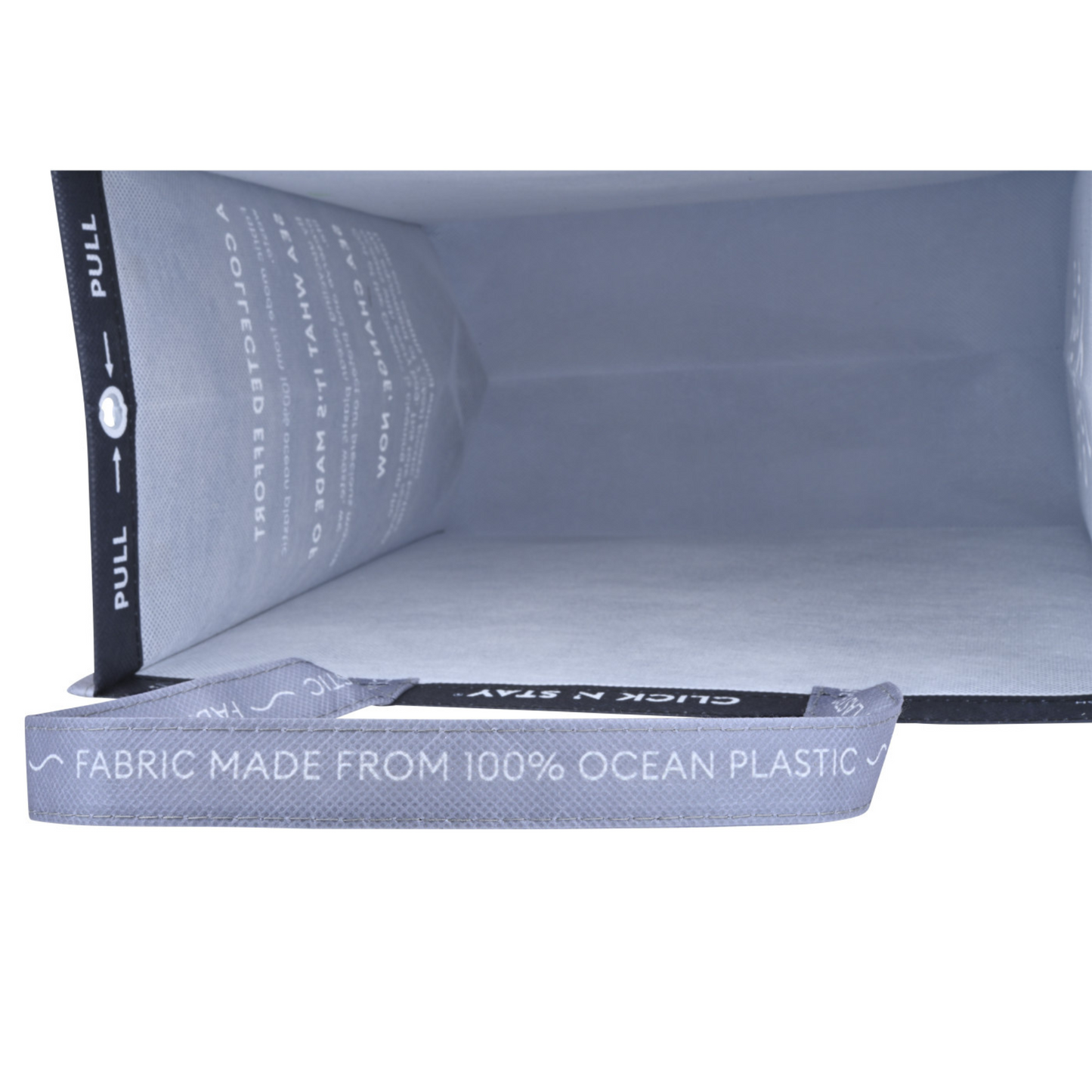 Out of the Ocean® Reusable Large Shopper with Click N’ Stay®