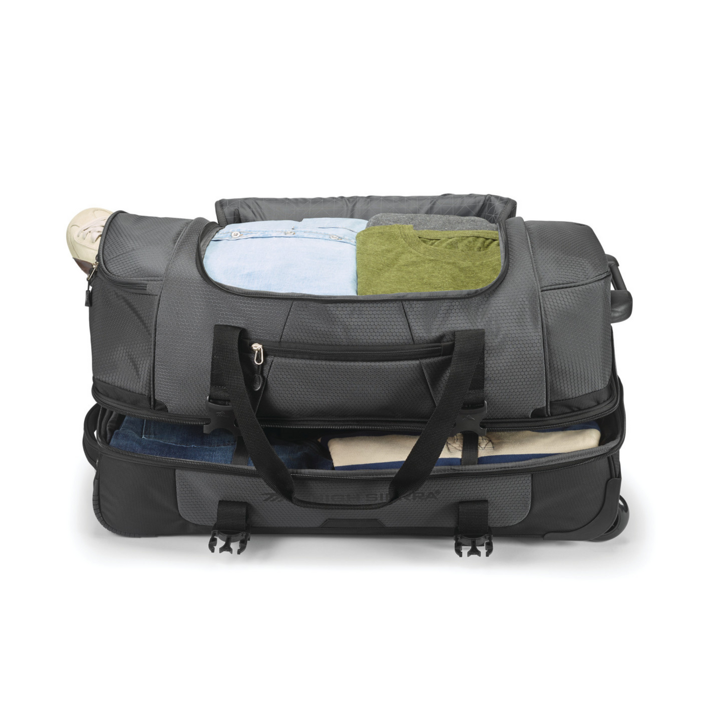High Sierra® Fairlead 22" Drop Bottom Wheeled Duffel