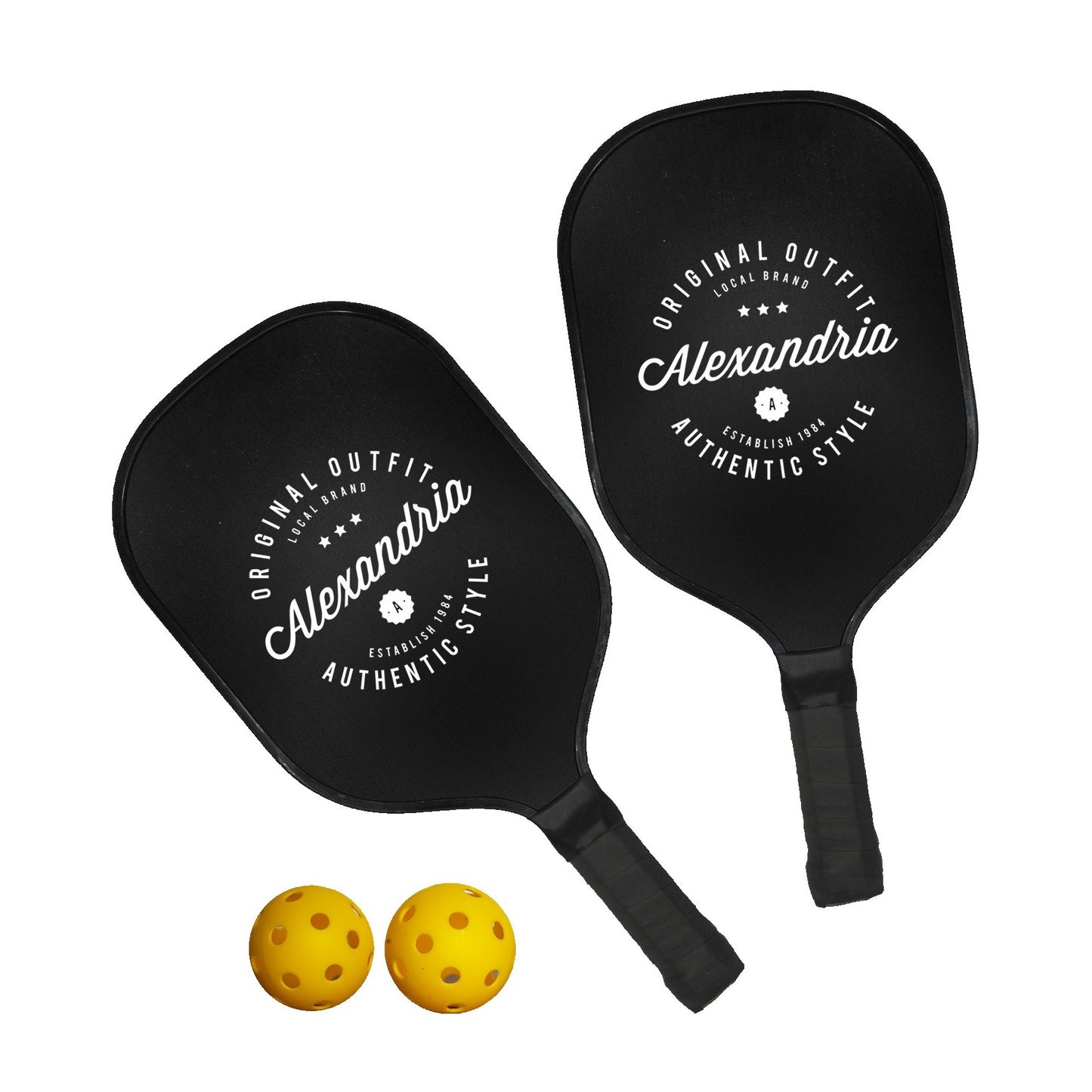 Smasher Pickleball Set Black