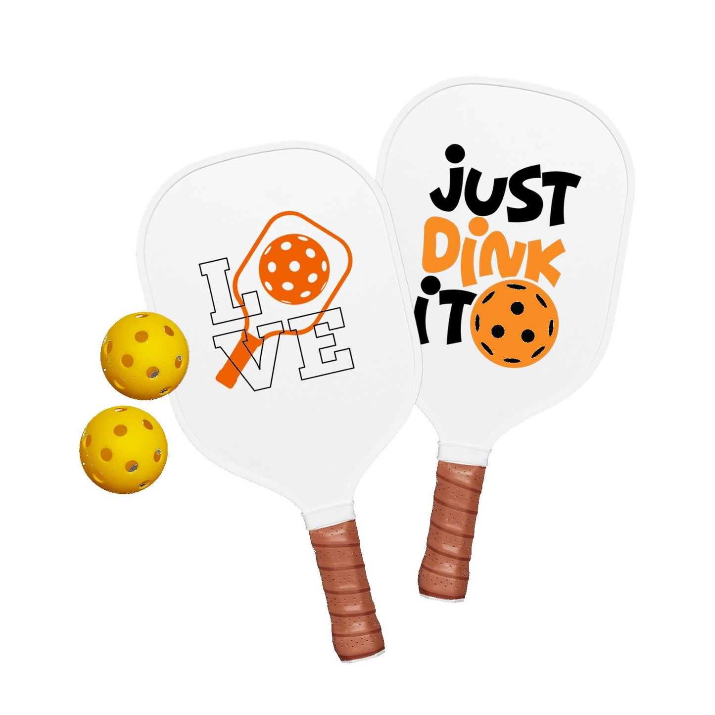 Smasher Pickleball Set White