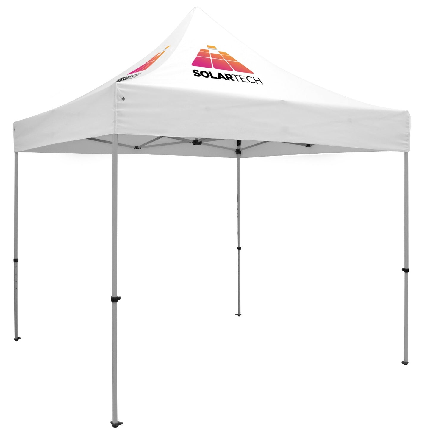 10' Premium Tent Kit (Imprinted, 2 Locations)