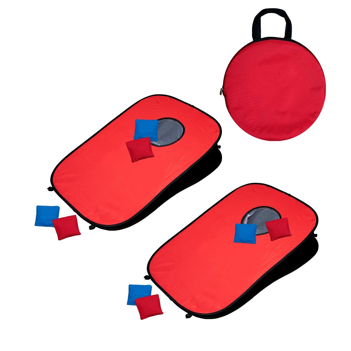 Portable Pop-Up Cornhole Set