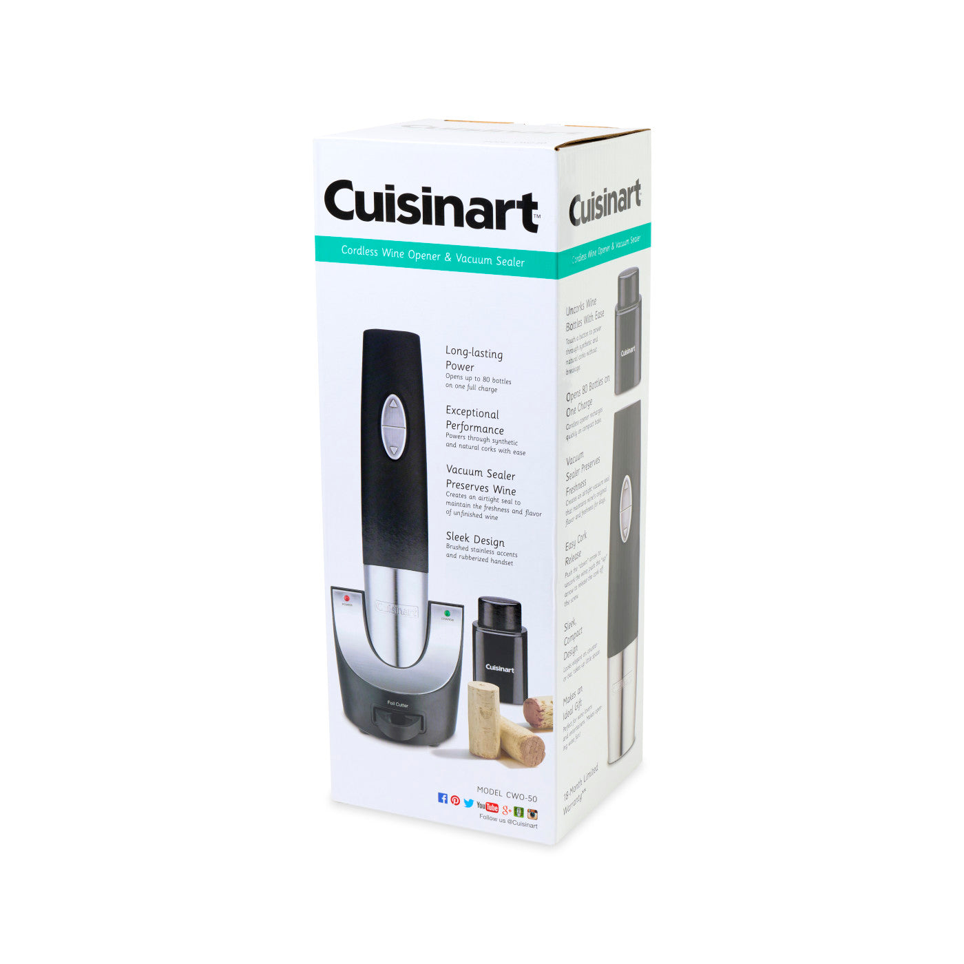 Cuisinart® Cordless Wine Opener