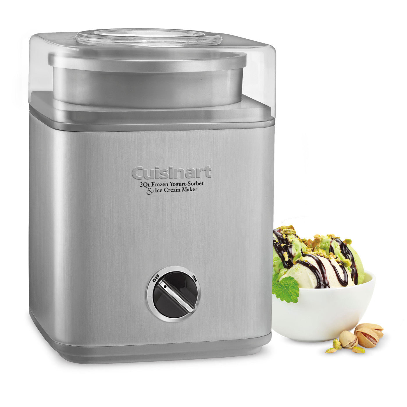 Cuisinart® Pure Indulgence™ 2 Quart Frozen Yogurt Sorbet & Ice Cream Maker