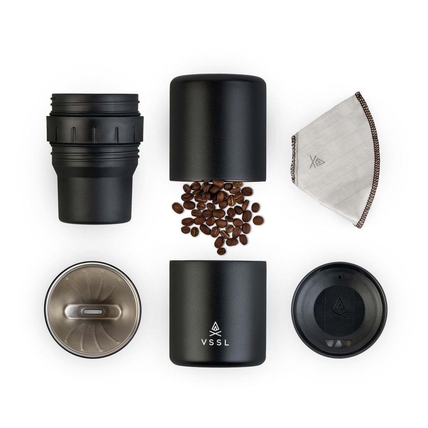 Left Play Right VSSL Nest Pour Over Coffee Kit