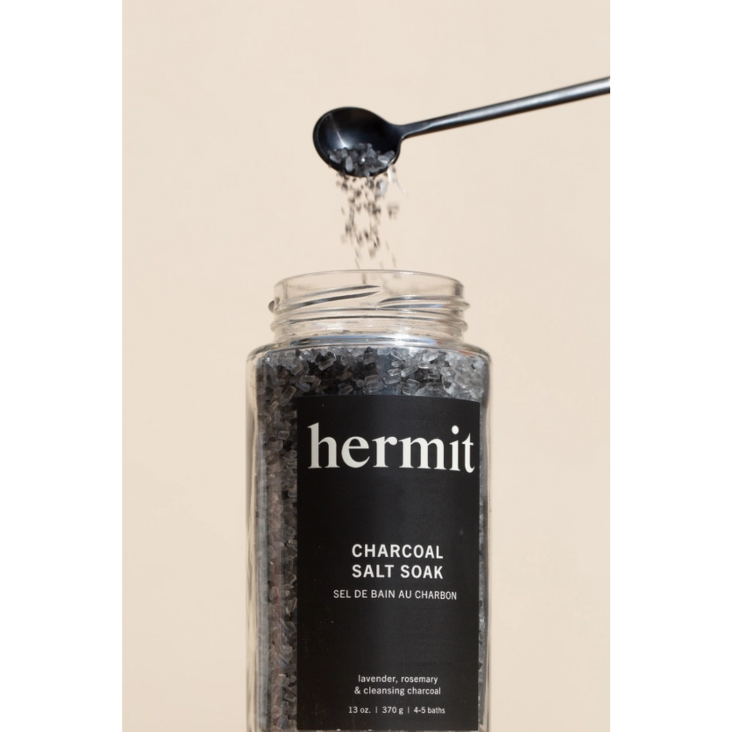 Hermit Charcoal Salt Soak