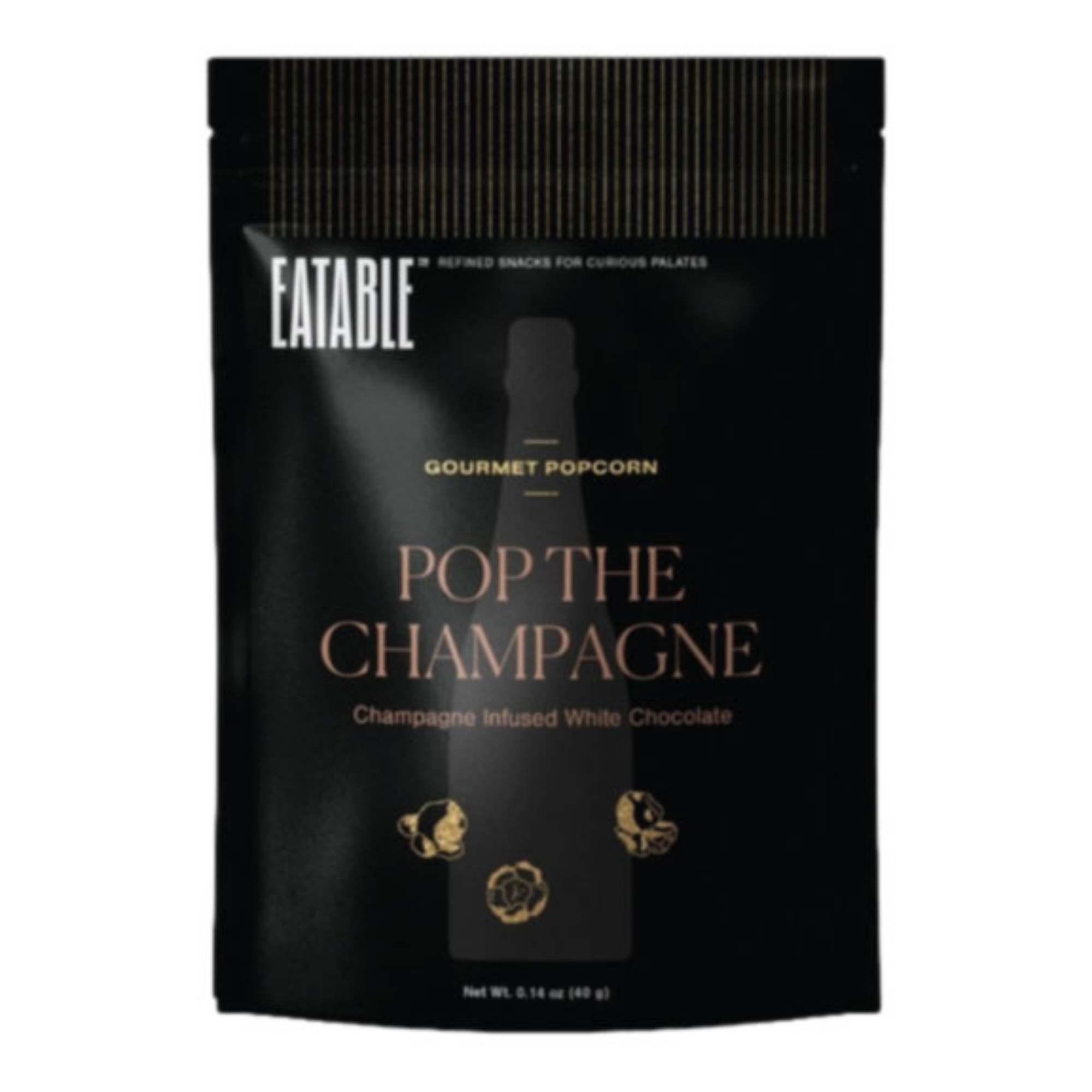 EATABLE - Mini Pop the Champagne - Gourmet White Chocolate Popcorn ...