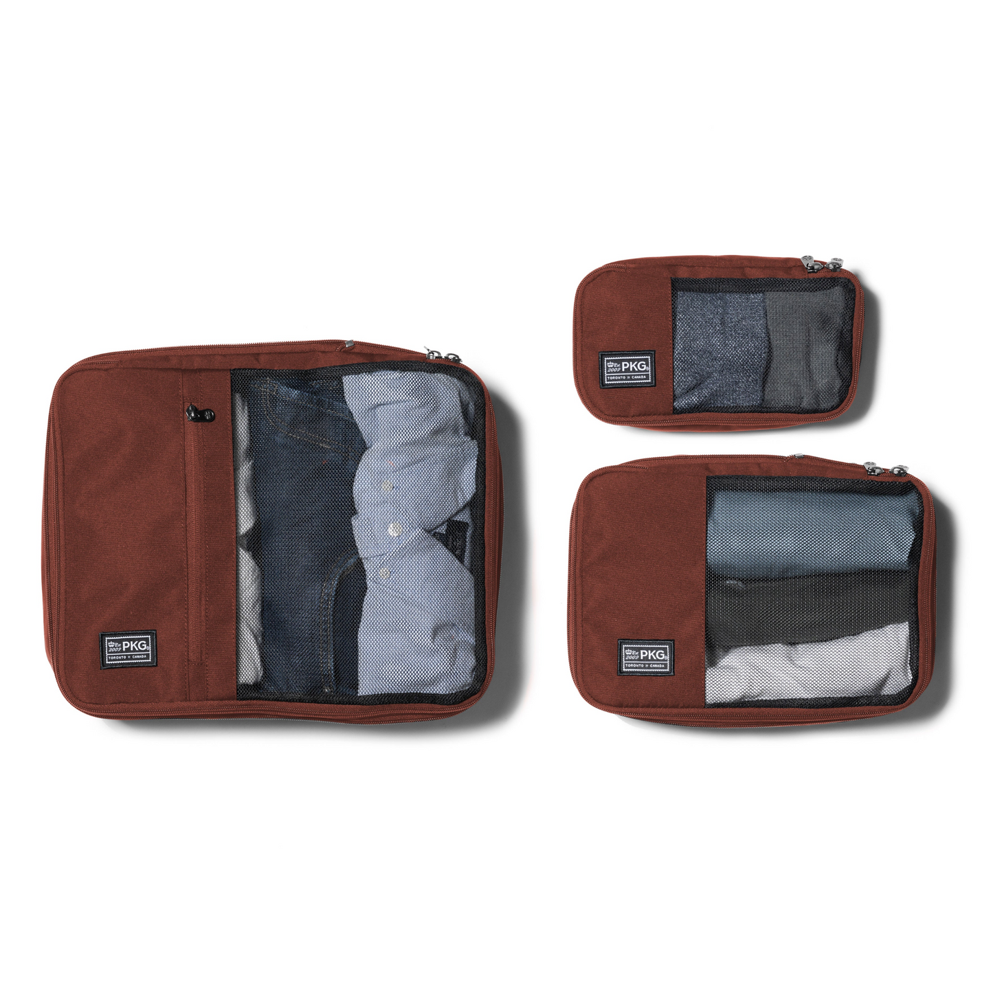 PKG UNION Compression packing cubes - 3 pack