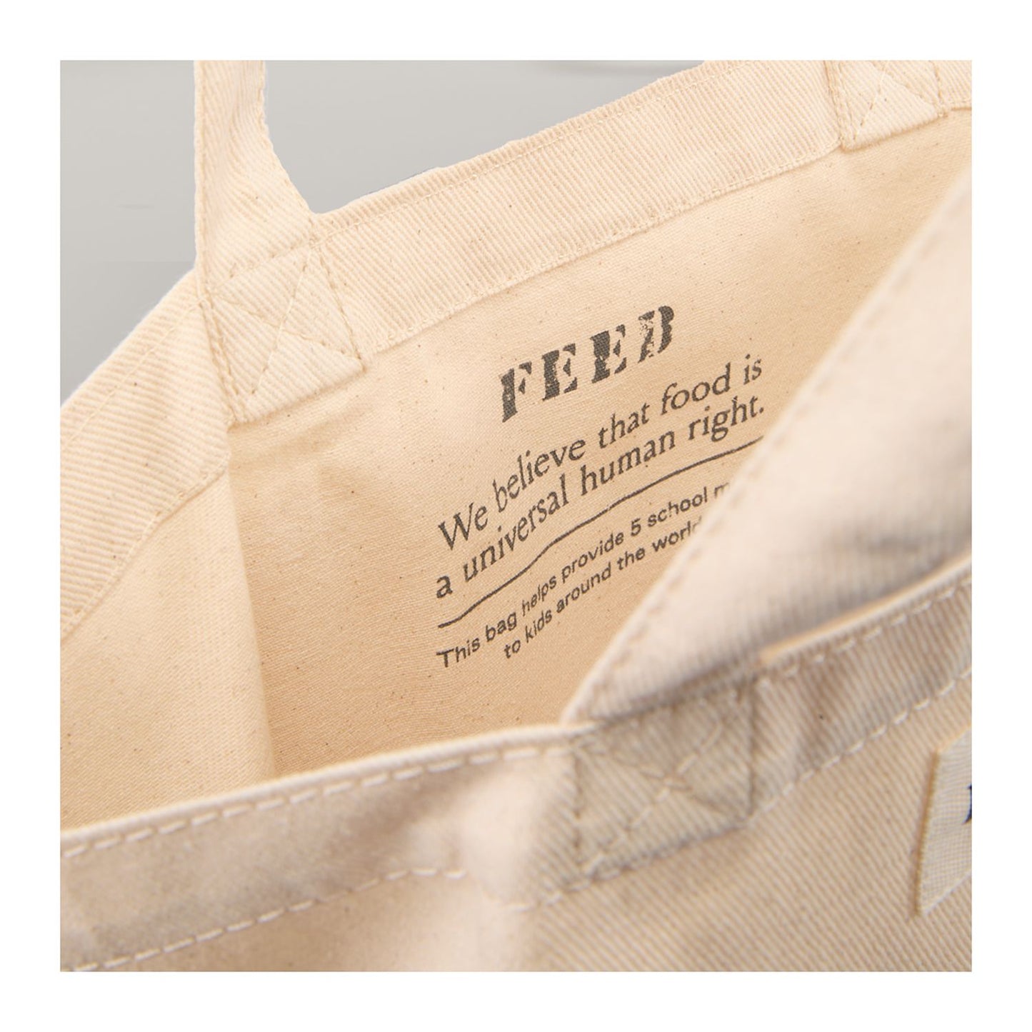 FEED Organic Cotton Shopper Tote